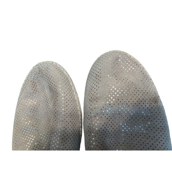 Paul Green Women's Espadrille Shoes Metallic Taupe Casual, Slip On, US Size 7 - Picture 3 of 5